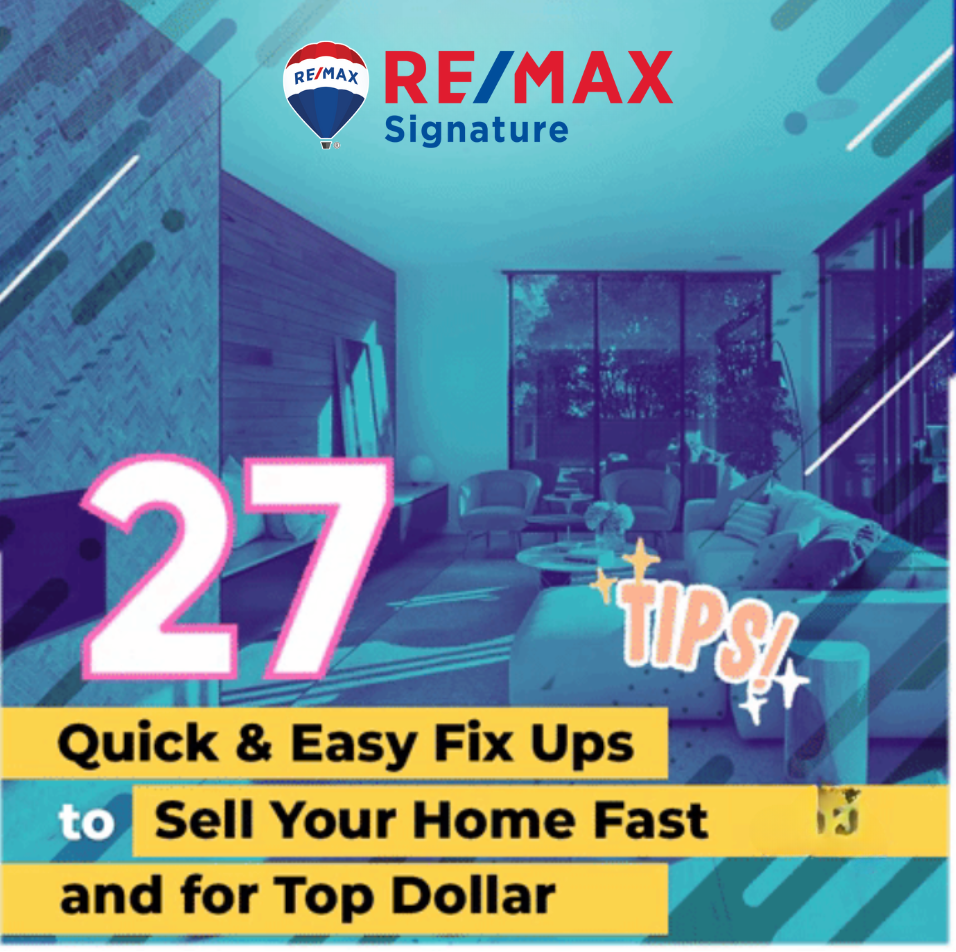 27 quick and easy fix ups to sell your home fast and for top dollar