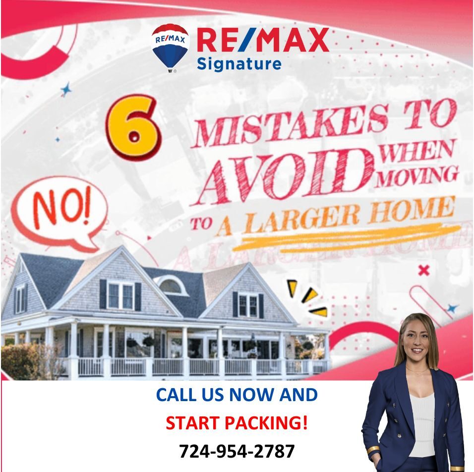6 mistakes to avoid when moving to a larger home